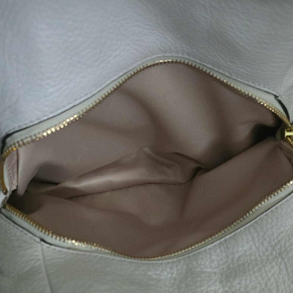 Coach 2013 White & Gold Hardware Hobo Leather Medium Tote (EUC)(LIKE NEW)✨️🤍✨️ - Picture 12 of 14
